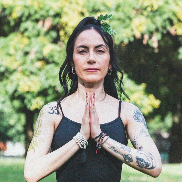 Foto di Federica Maria Angelucci insegnante di Yoga